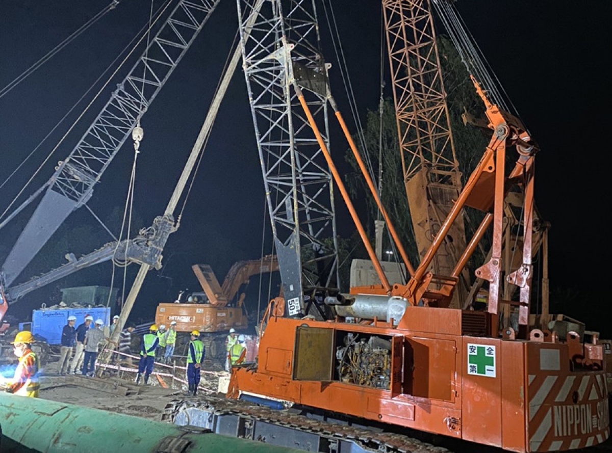 Boy’s body trapped in concrete pillar retrieved from underground